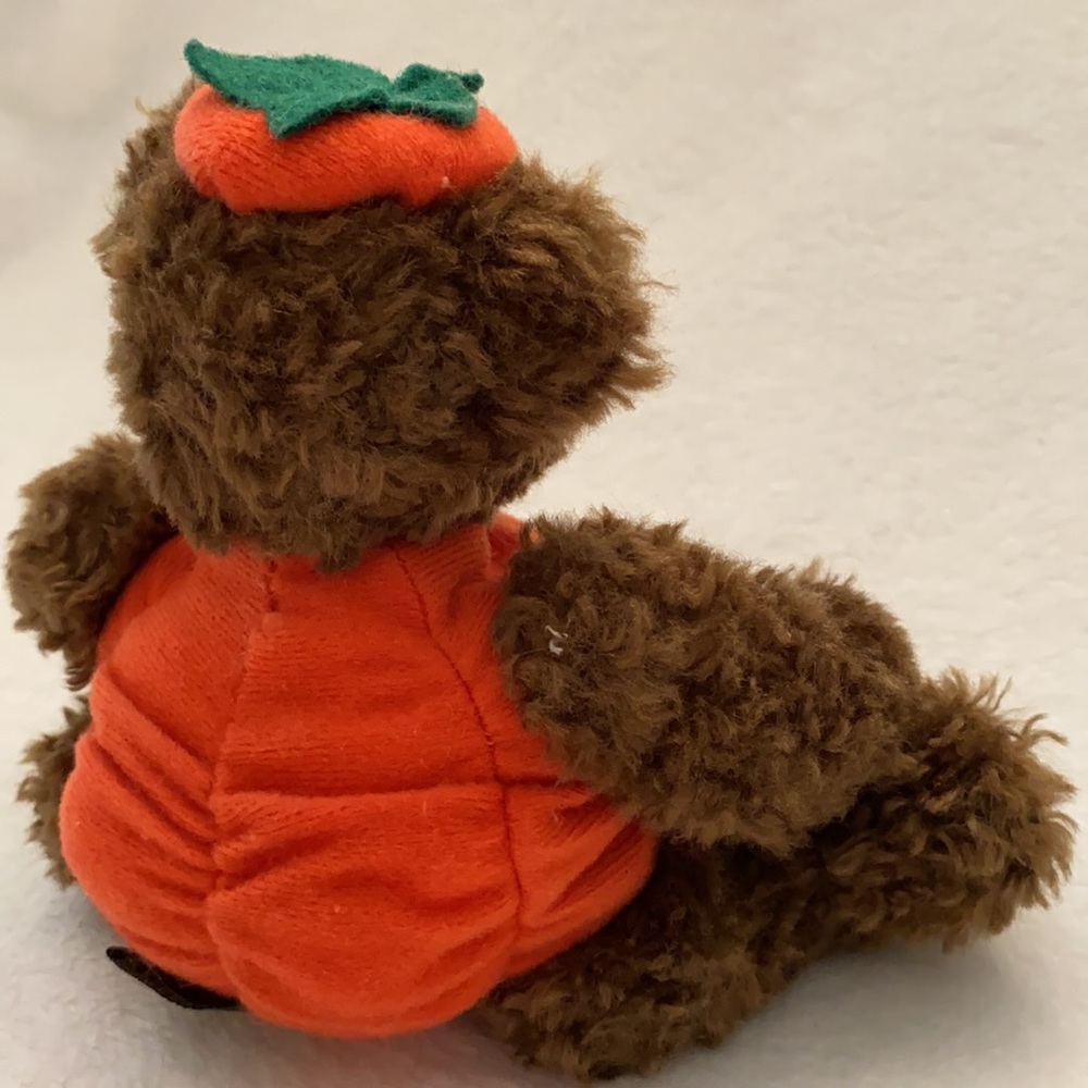 {VTG} Ty | 1993 Peter “Trick or Treat!” Pumpkin Halloween Fall Stuffed Bear - Picture 8 of 16